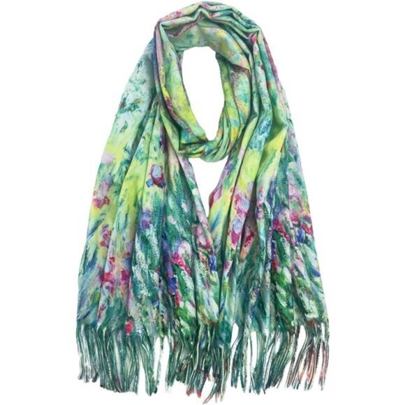 Womens Soft Cashmere Feel Scarf Elegant Large Winter Warm Scarves